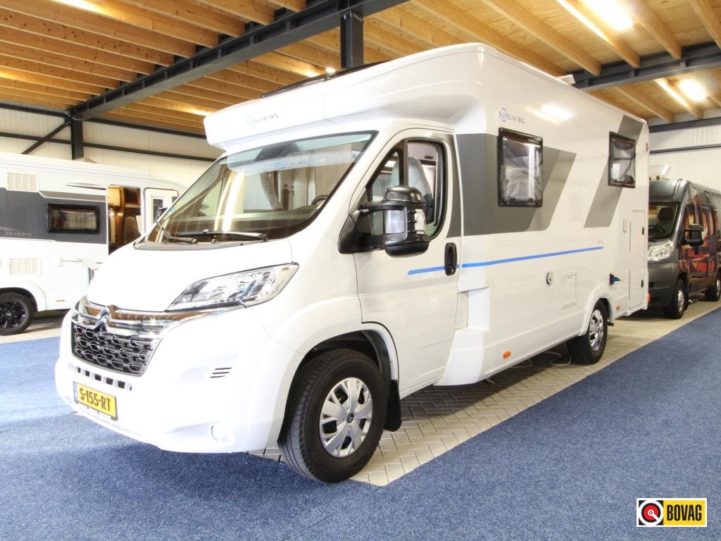 Sun Living S 65 SL Z.g.a.n., Caravans en Kamperen, Campers, Bedrijf, Tot en met 3, Koelkast, 6 tot 7 meter