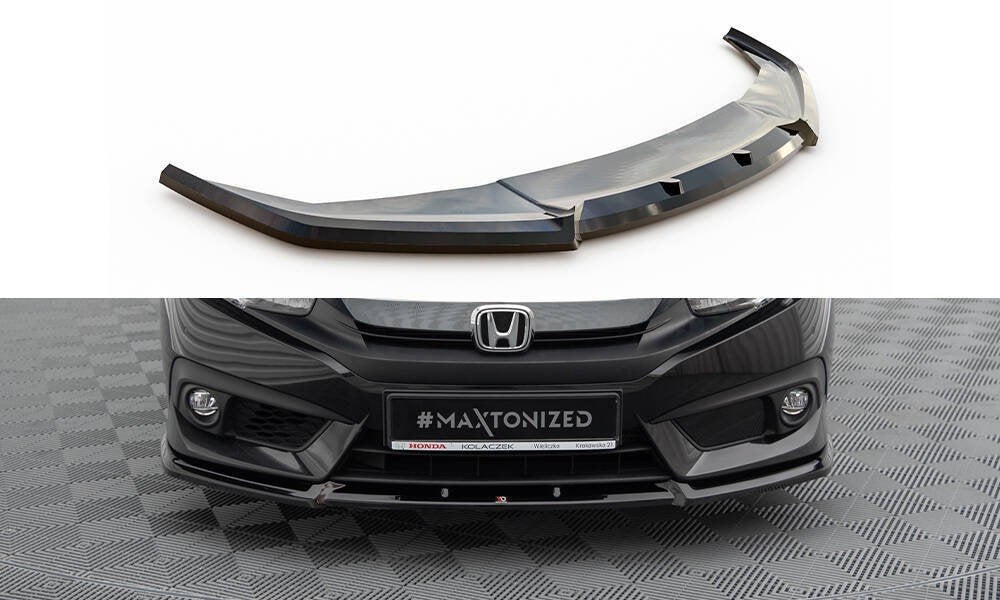 Voorlip spoiler sideskirt diffuser - Honda Civic 17-22, Ophalen of Verzenden