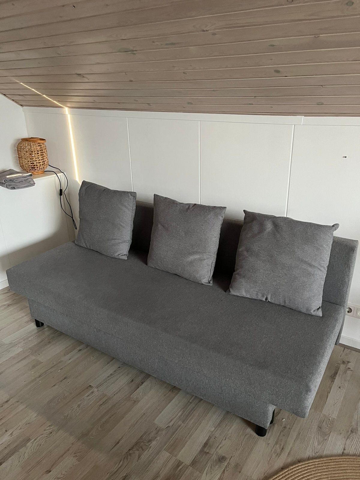 3 zits bedbank in uitstekende staat!, Ophalen, Zo goed als nieuw, Tweepersoons, 90 cm