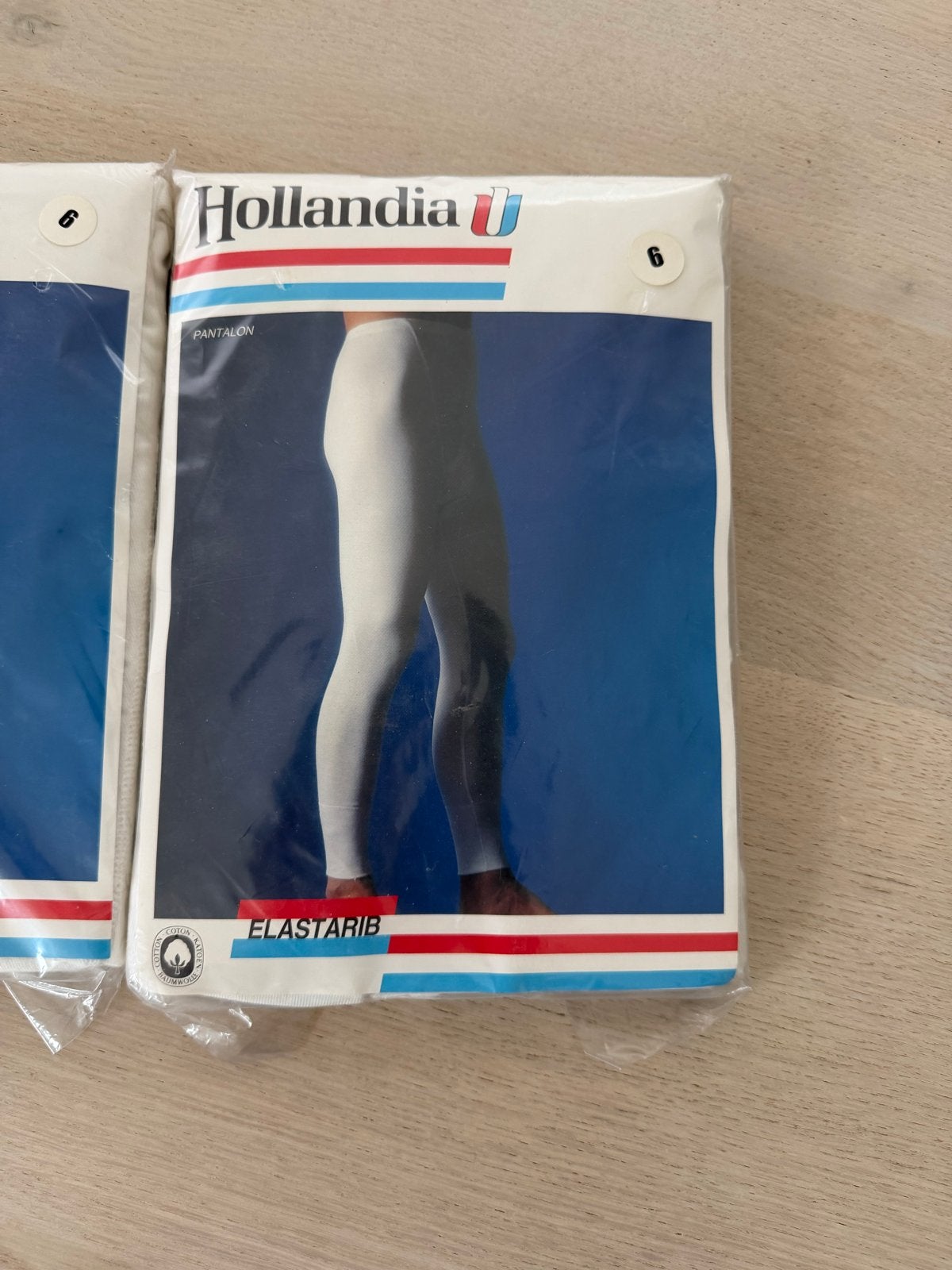 Hollandia Elastarib Lange Onderbroek 2 stuks - Maat 6, Ophalen of Verzenden, Wit, Overige typen