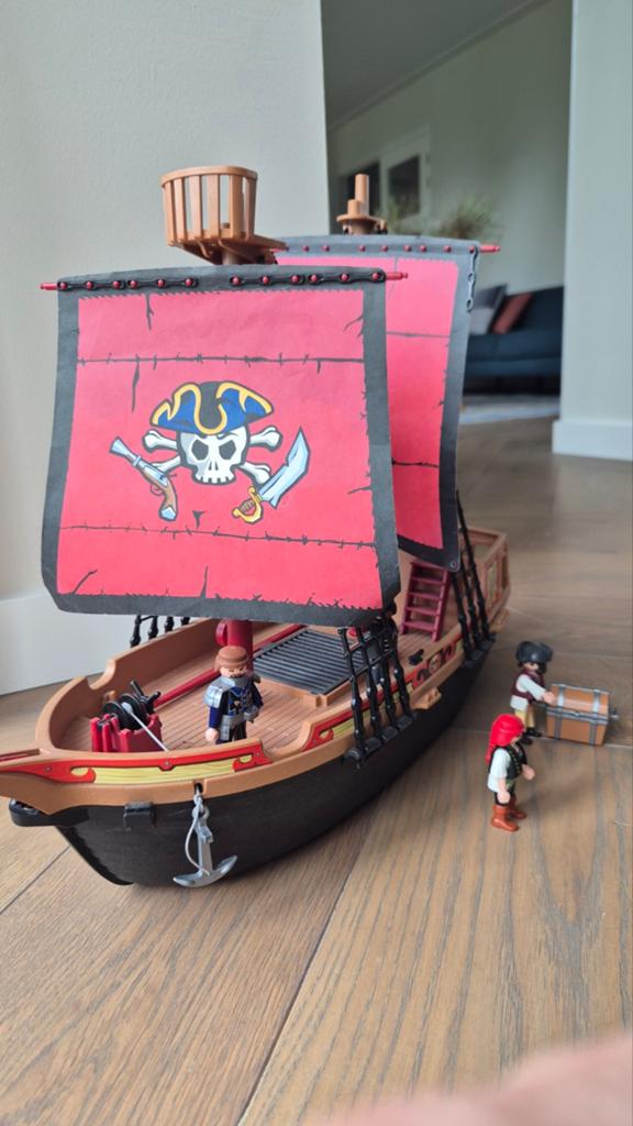 Playmobil - piratenboot, Ophalen, Gebruikt, Jongen of Meisje