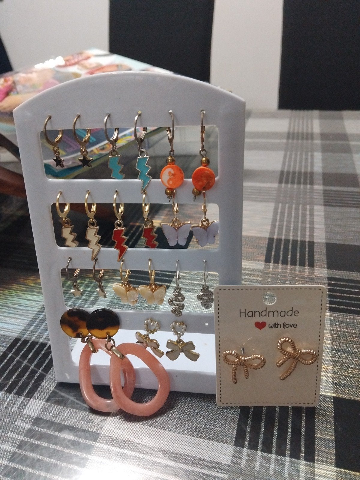 Grote collectie oorbellen, ringen en armbanden, Ophalen, Overige materialen, Hangers, Zo goed als nieuw