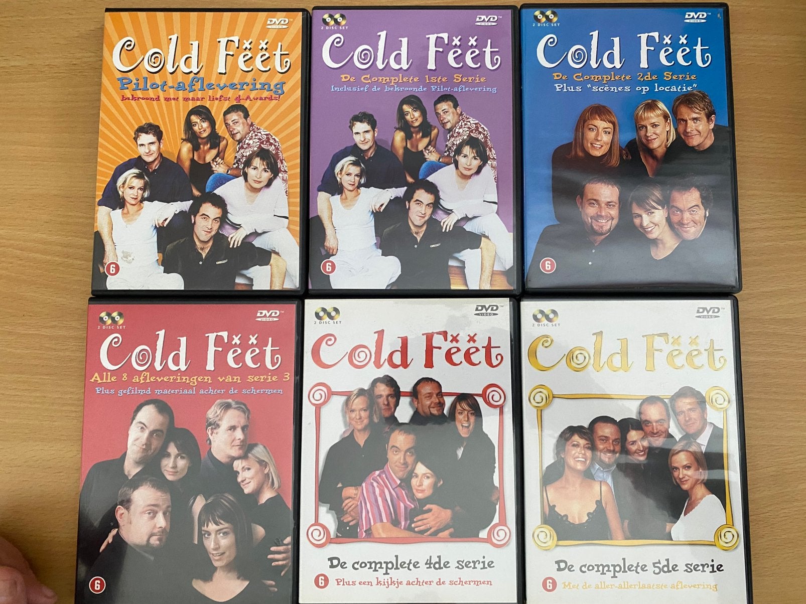 Cold Feet ( Serie 1 t/m 5 en de pilot aflevering), Engels, Alle leeftijden, Nederlands, Ophalen of Verzenden