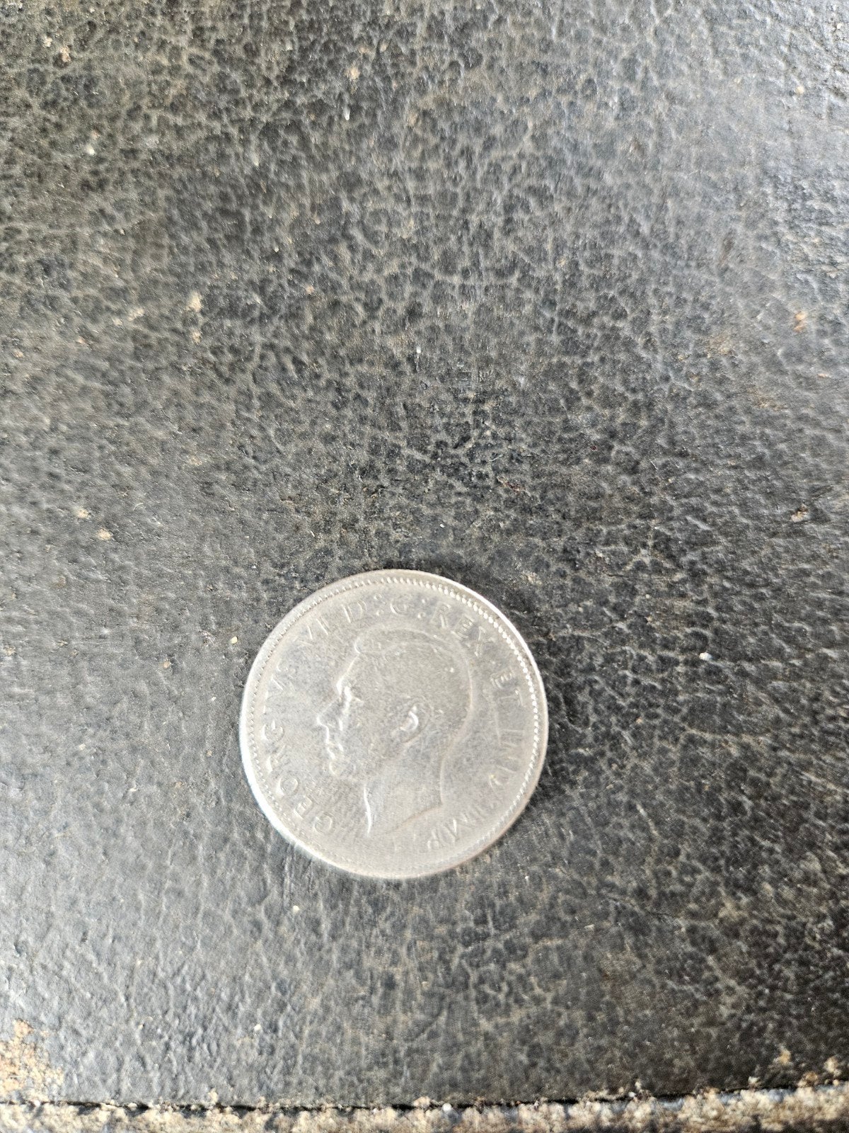 Canadese 25 cent munt, George VI, 1947, Ophalen of Verzenden, Losse munt, Zilver