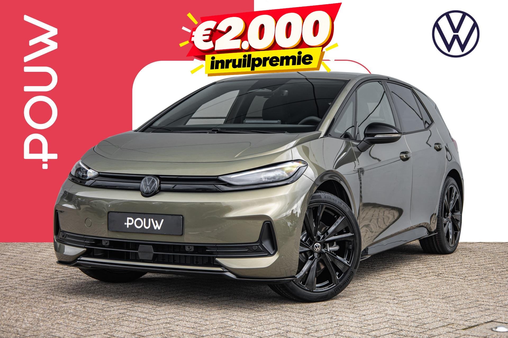Volkswagen ID.3 Neo Life 190pk 58 kWh | Pouw Black Style Pak, Auto's, Automaat, 12 maanden, Zwart, 190 pk