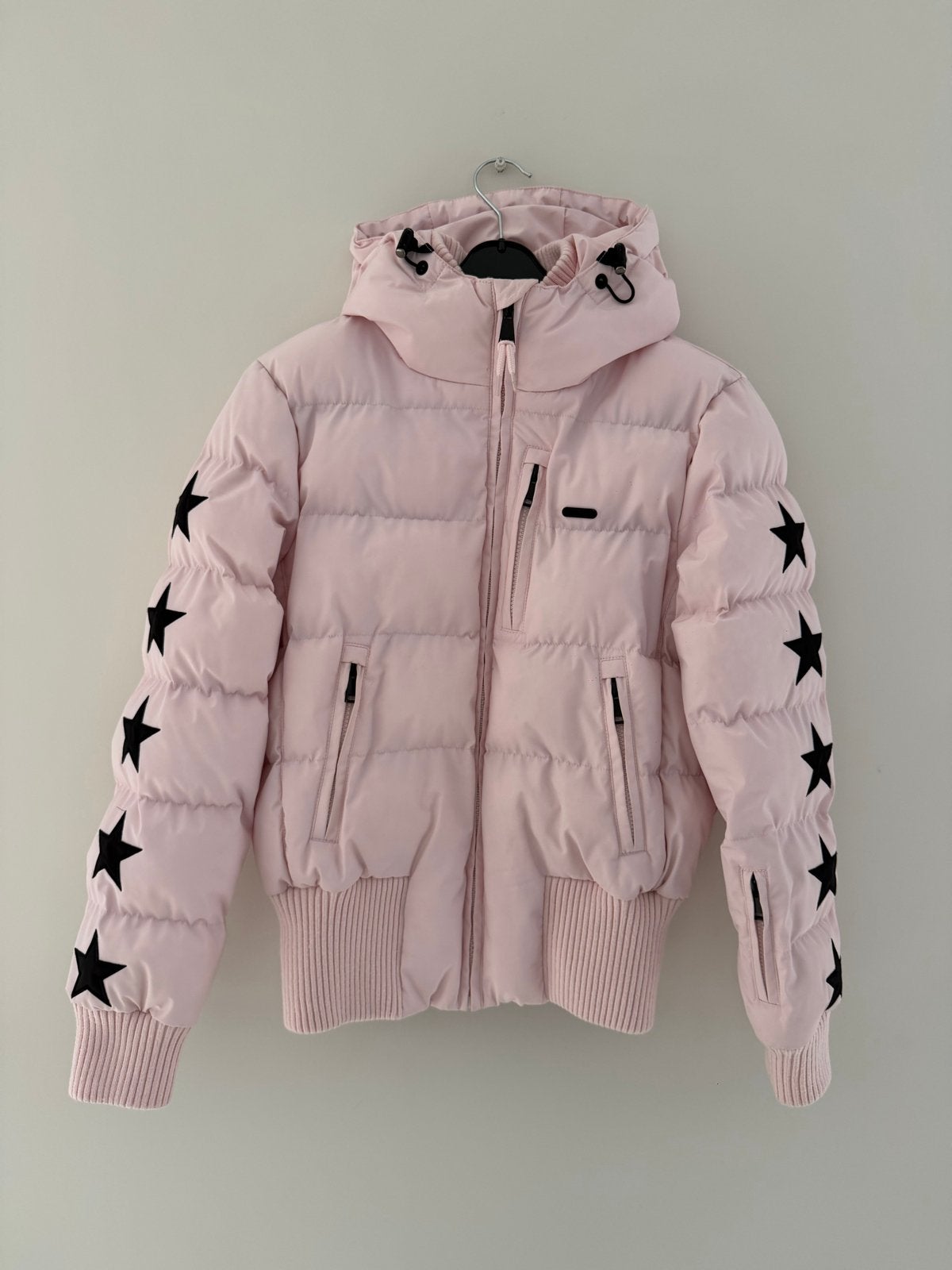 Airforce Roze Ski-jas met Sterren Maat S, Ophalen of Verzenden, Zo goed als nieuw, Maat 36 (S), Jack
