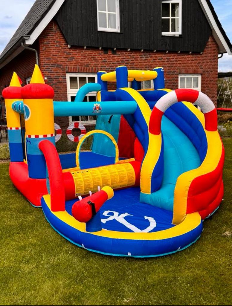 Springplezier voor kleine piraten! Te huur (compact), Ophalen of Verzenden, Zo goed als nieuw