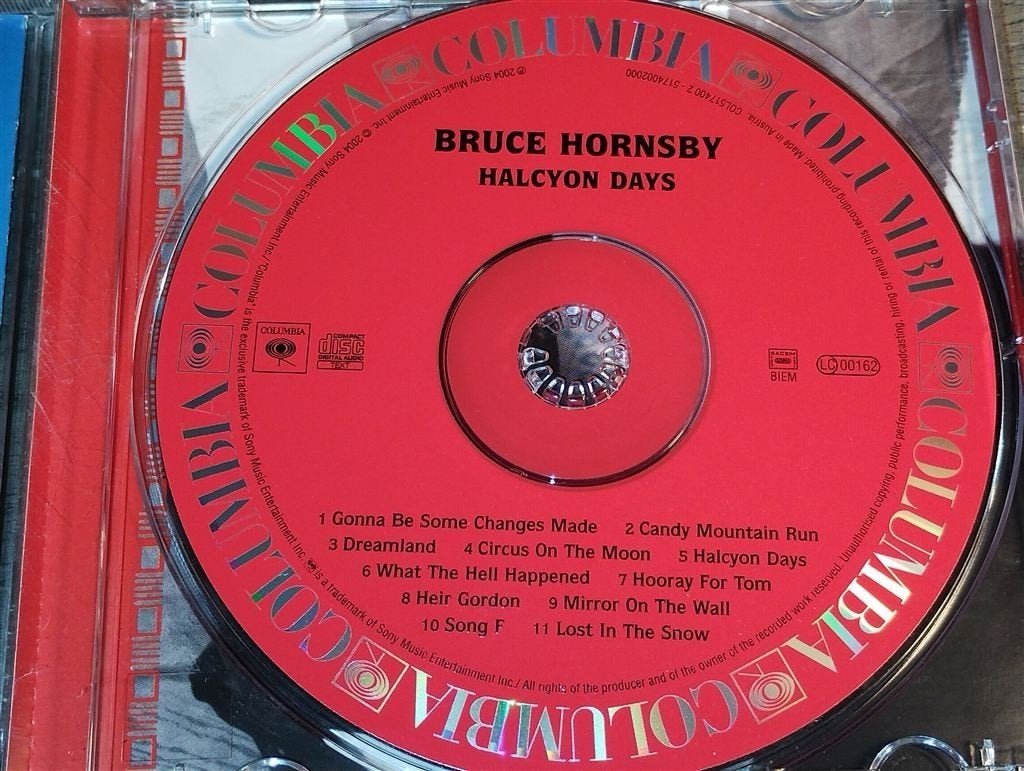 Bruce Hornsby ‎- Halcyon Days., Ophalen of Verzenden, Zo goed als nieuw, Poprock