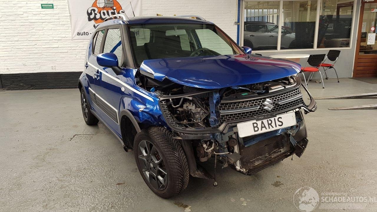Suzuki Ignis 1.2 DUAL JET AUT 16V 4DRS BENZ 1.242CC 66KW 90P, Automaat, 1242 cc, Blauw, Suzuki-Allee 7 ,64625, Bensheim, Deutschland