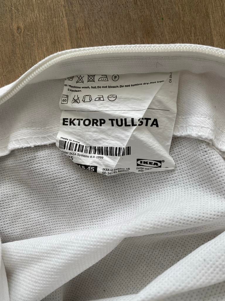 IKEA Ektorp Tullsta fauteuil - Wit, Ophalen, Gebruikt, Wit, Eén