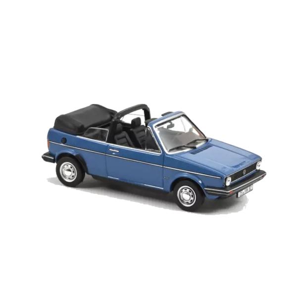 Volkswagen Golf Cabriolet 1982 Blauw Modelauto 1/43 Norev, Hobby en Vrije tijd, Modelauto's | 1:43, Auto, Norev, Ophalen of Verzenden