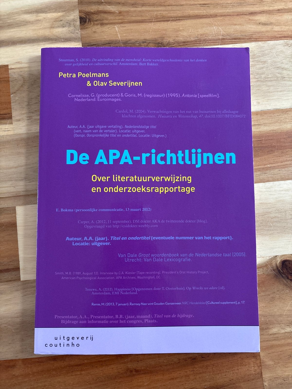 De APA-richtlijnen: Literatuurverwijzing & Onderzoeksrapport, Ophalen of Verzenden, Zo goed als nieuw