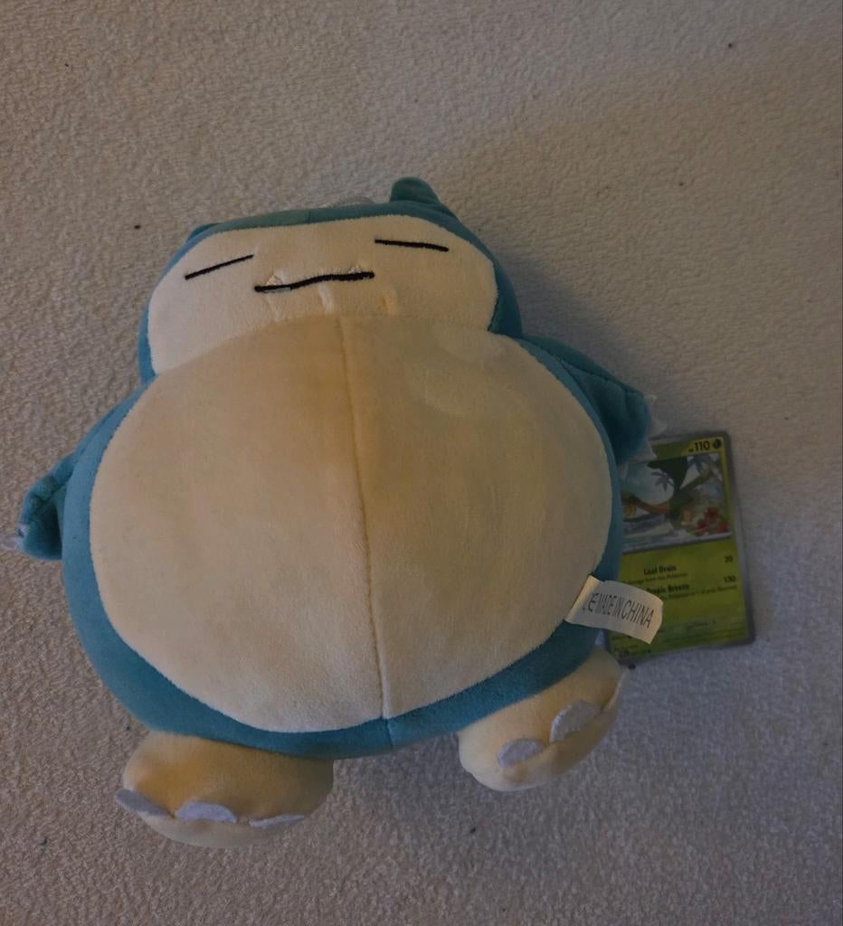 Snorlax Knuffel (Pokemon), Ophalen of Verzenden, Nieuw