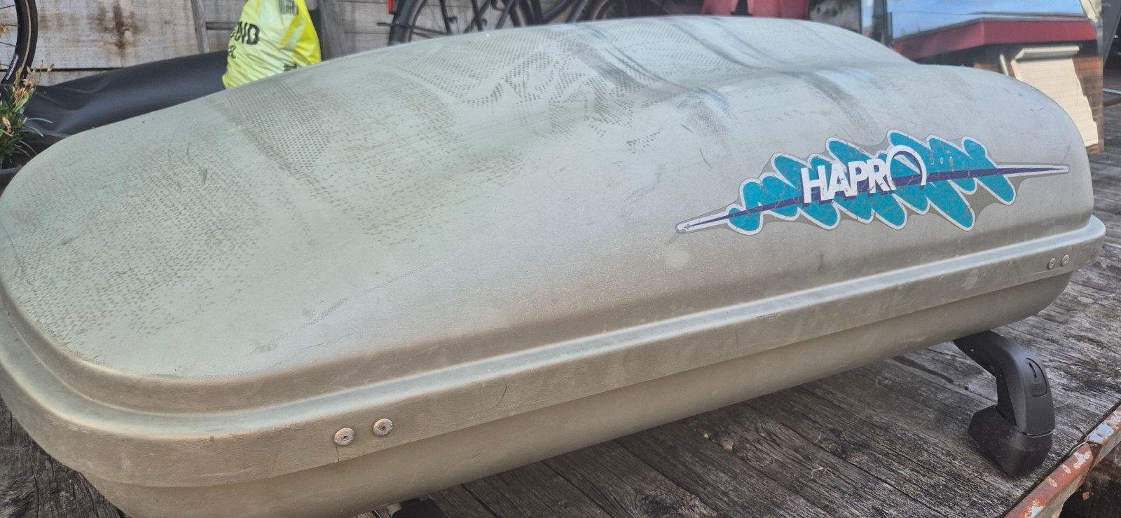 Hapro 500 Dakkoffer met Hyundai i20 dakdragers, Auto diversen, Ophalen, Gebruikt