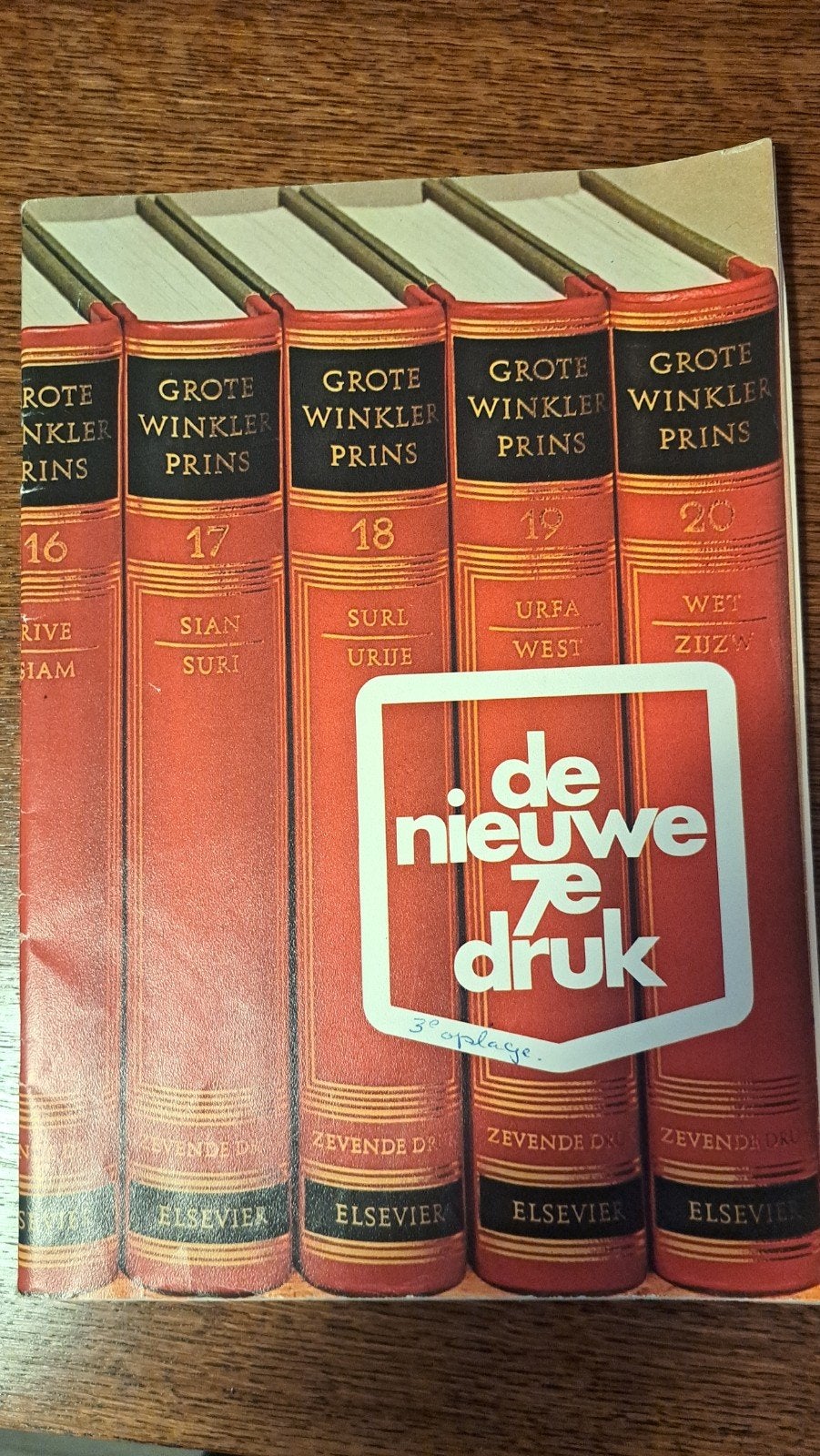 Grote Winkler Prins Encyclopedie - 20 delen (7e druk), Boeken, Ophalen, Gelezen, Algemeen, Complete serie