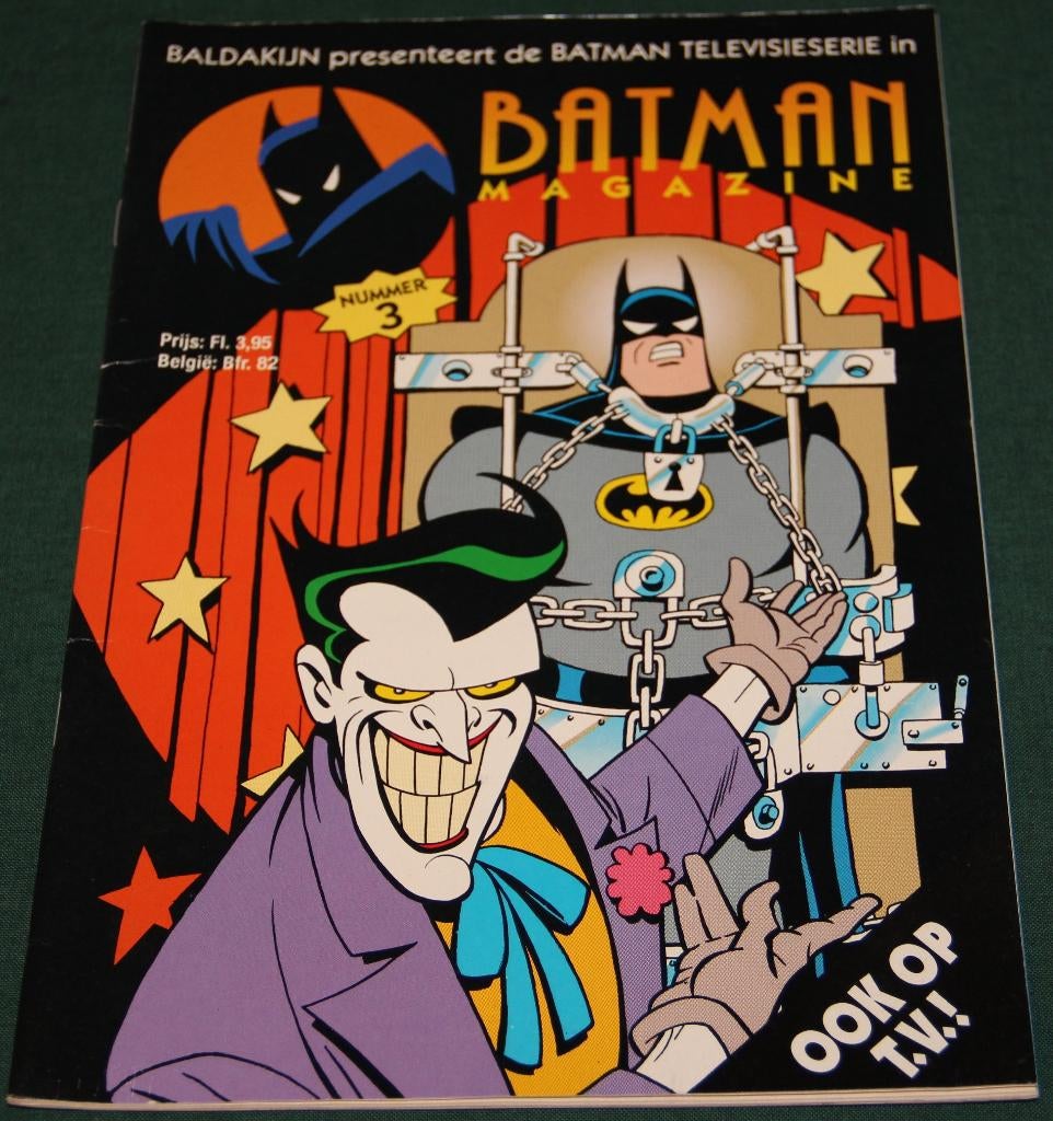 BATMAN Magazine nr.3 (Batman Adventures) - 1994, Eén comic, Europa, Ophalen of Verzenden, Zo goed als nieuw