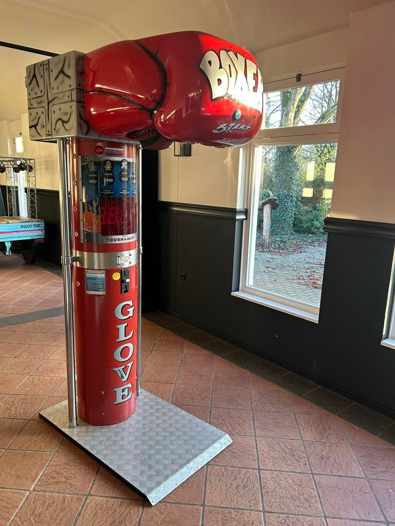 Kalkomat boxbal, Verzamelen, Automaten | Overige, Gebruikt, Ophalen of Verzenden