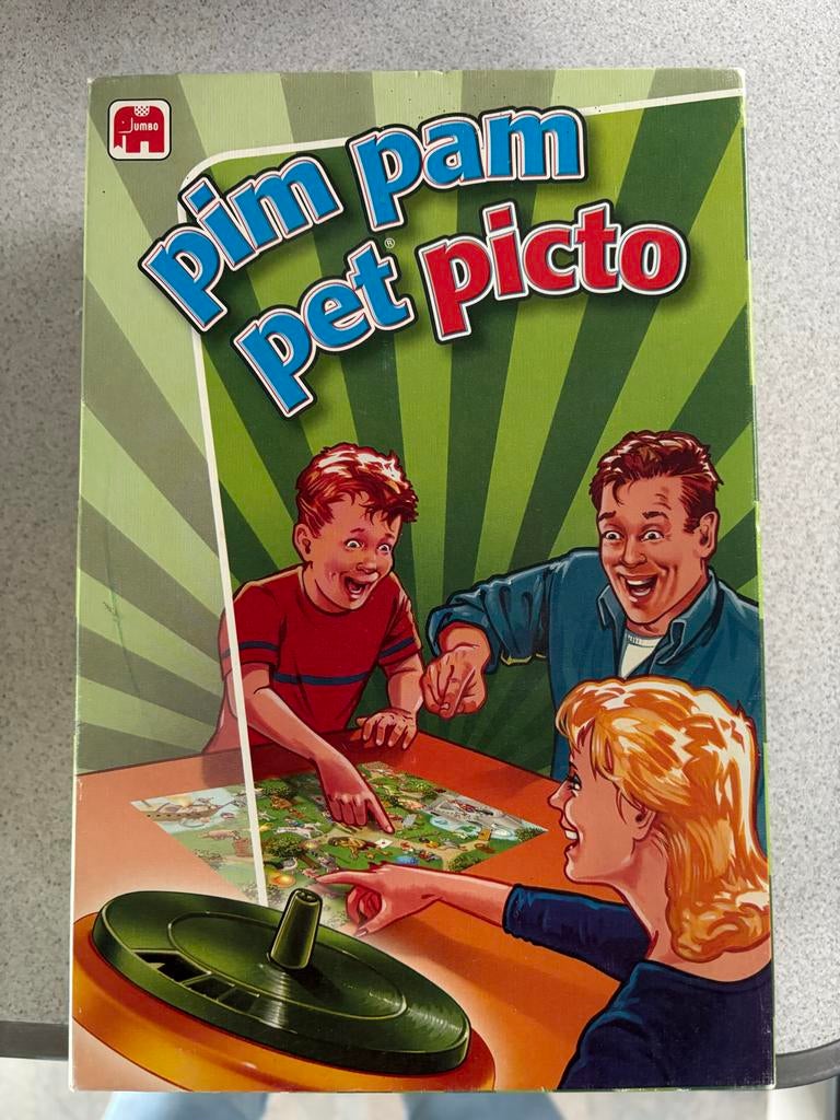 Pim Pam Pet Picto, Een of twee spelers, Ophalen of Verzenden, Gebruikt