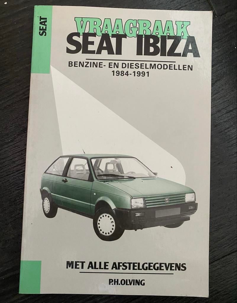 Vraagbaak Seat Ibiza Benzine- en Dieselmodellen 1984-1991, Ophalen of Verzenden