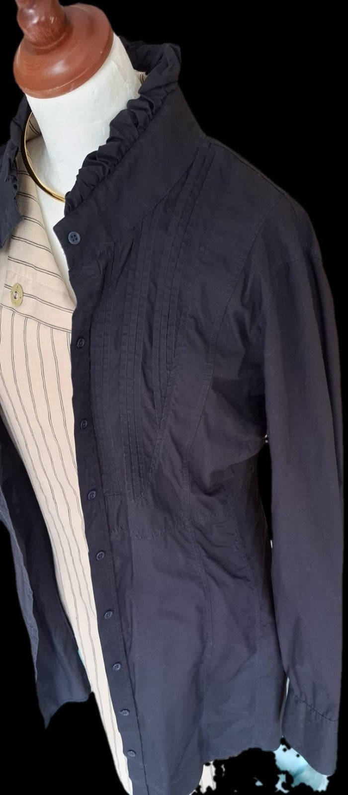 Purdey mt 44 blouse/tuniek donkerblauw, Kleding | Dames, Blauw, Maat 42/44 (L), Ophalen of Verzenden, Zo goed als nieuw