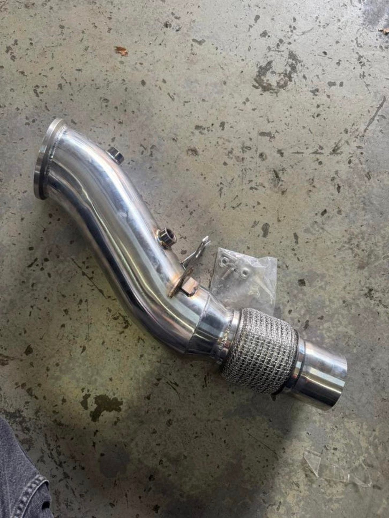 BMW 330i B48 catless downpipe RVS, Auto-onderdelen, Uitlaatsystemen, BMW, Nieuw, Ophalen