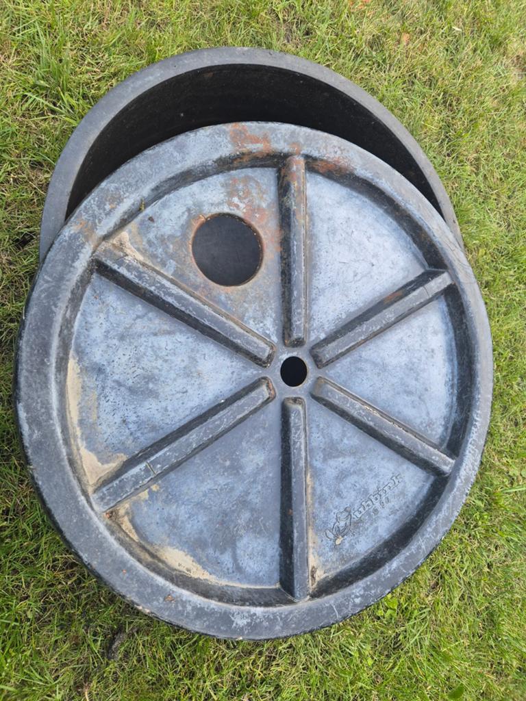 Ubbink Tuinvijver Ø 90 cm - Ideaal voor kleine tuinen, Tuin en Terras, Ophalen of Verzenden, Gebruikt