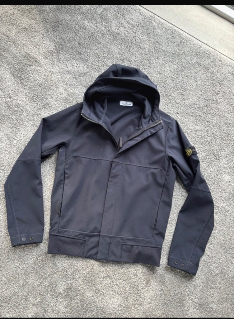 Stone Island Soft Shell jas, Kleding | Heren, Maat 46 (S) of kleiner, Verzenden, Blauw, Stone Island