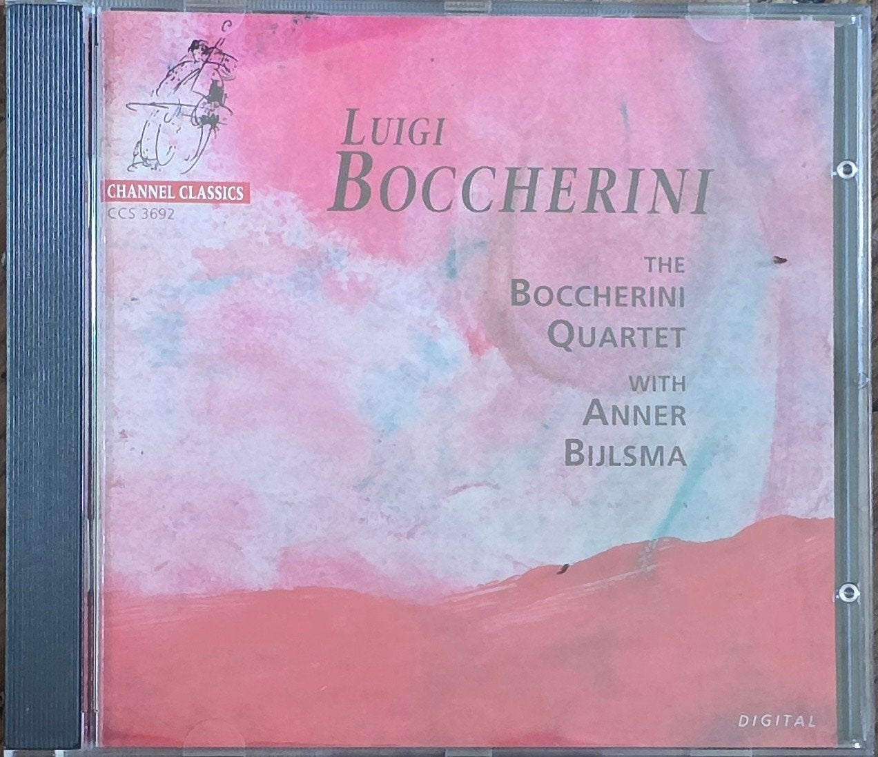 Luigi Boccherini - The Boccherini Quartet met Anner Bijlsma, Cd's en Dvd's, Kamermuziek, Overige componisten, Ophalen of Verzenden
