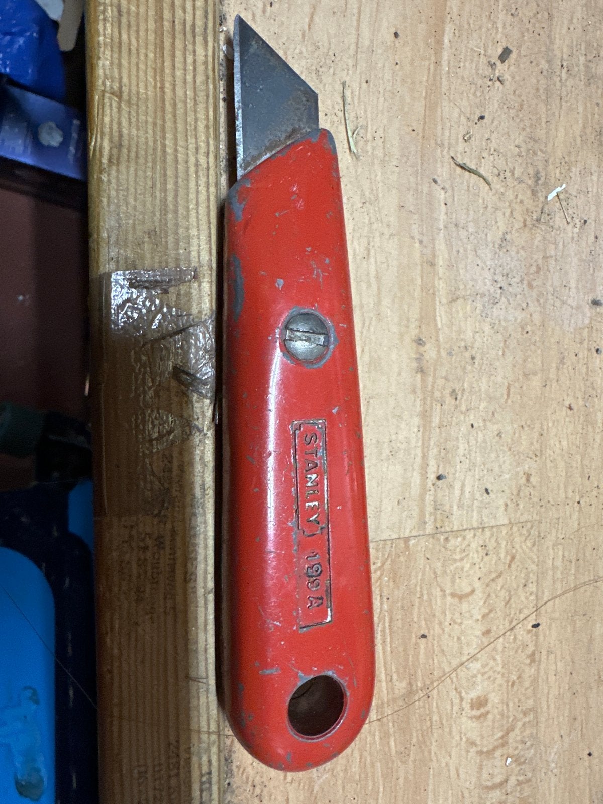 Stanley 199A Afbreekmes - Gebruikt, Ophalen of Verzenden, Gebruikt, Snijgereedschap, Stanley