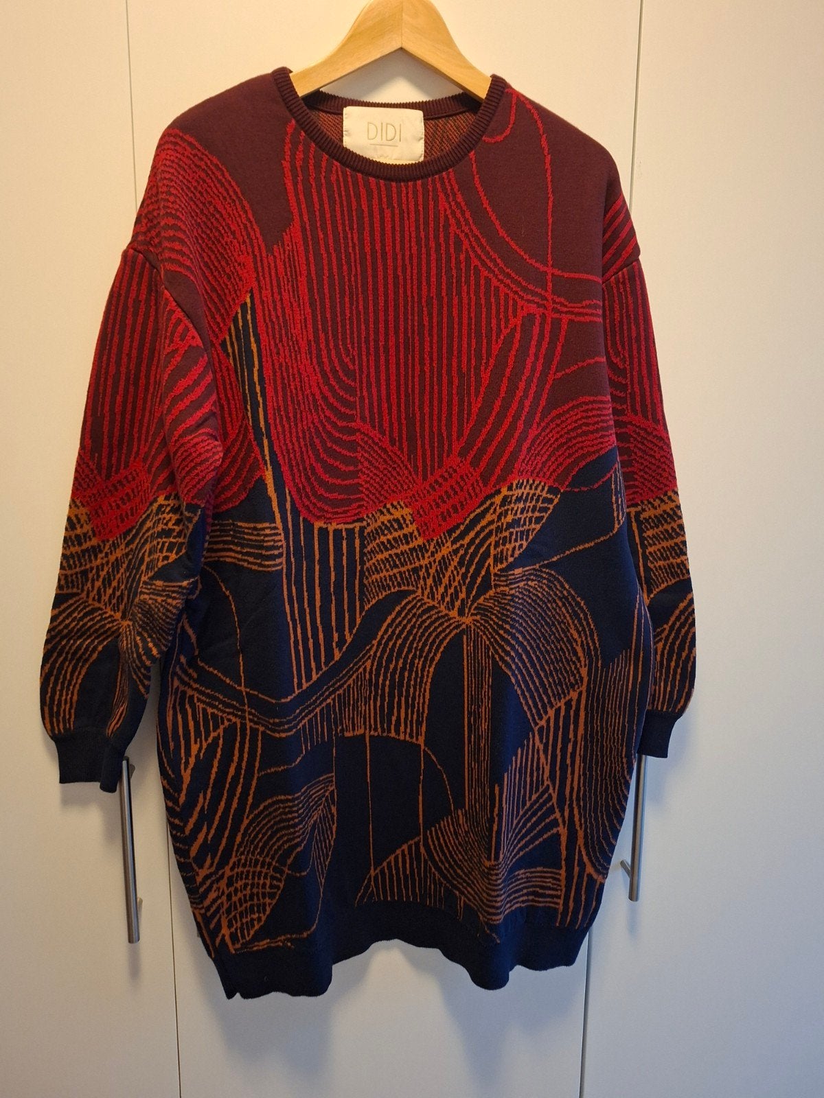 DIDI pullover /  jurk met patroon  maat 42, Maat 42/44 (L), DIDI, Ophalen of Verzenden, Zo goed als nieuw