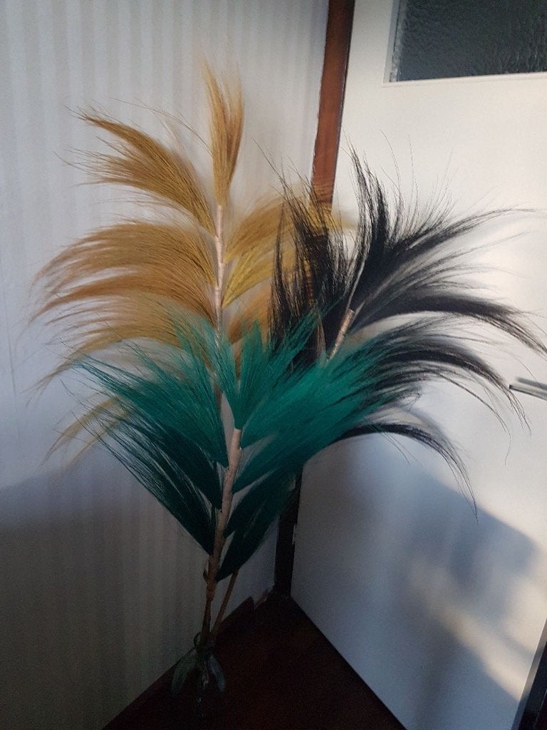 Nieuw. Beige sierpluimen pampas pluim zeegras even kijken!, Binnen, Beige, Nieuw, Ophalen of Verzenden