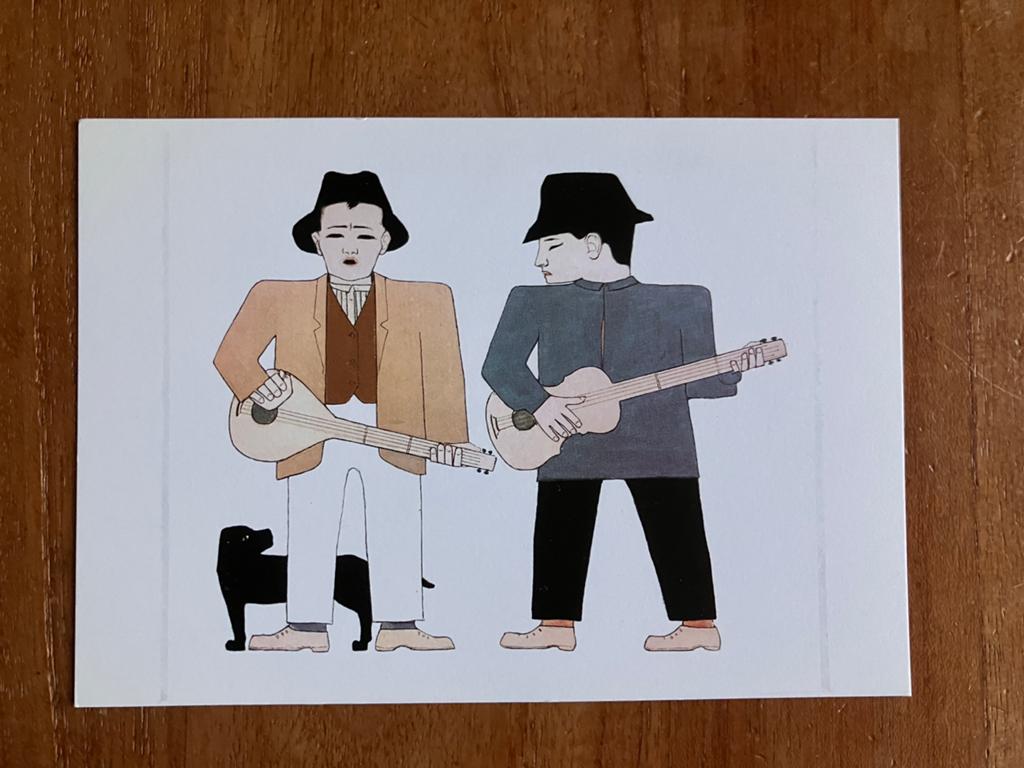 Bart van der Leck - Muzikanten (1915), Ophalen of Verzenden, 1980 tot heden, Ongelopen, Muziek