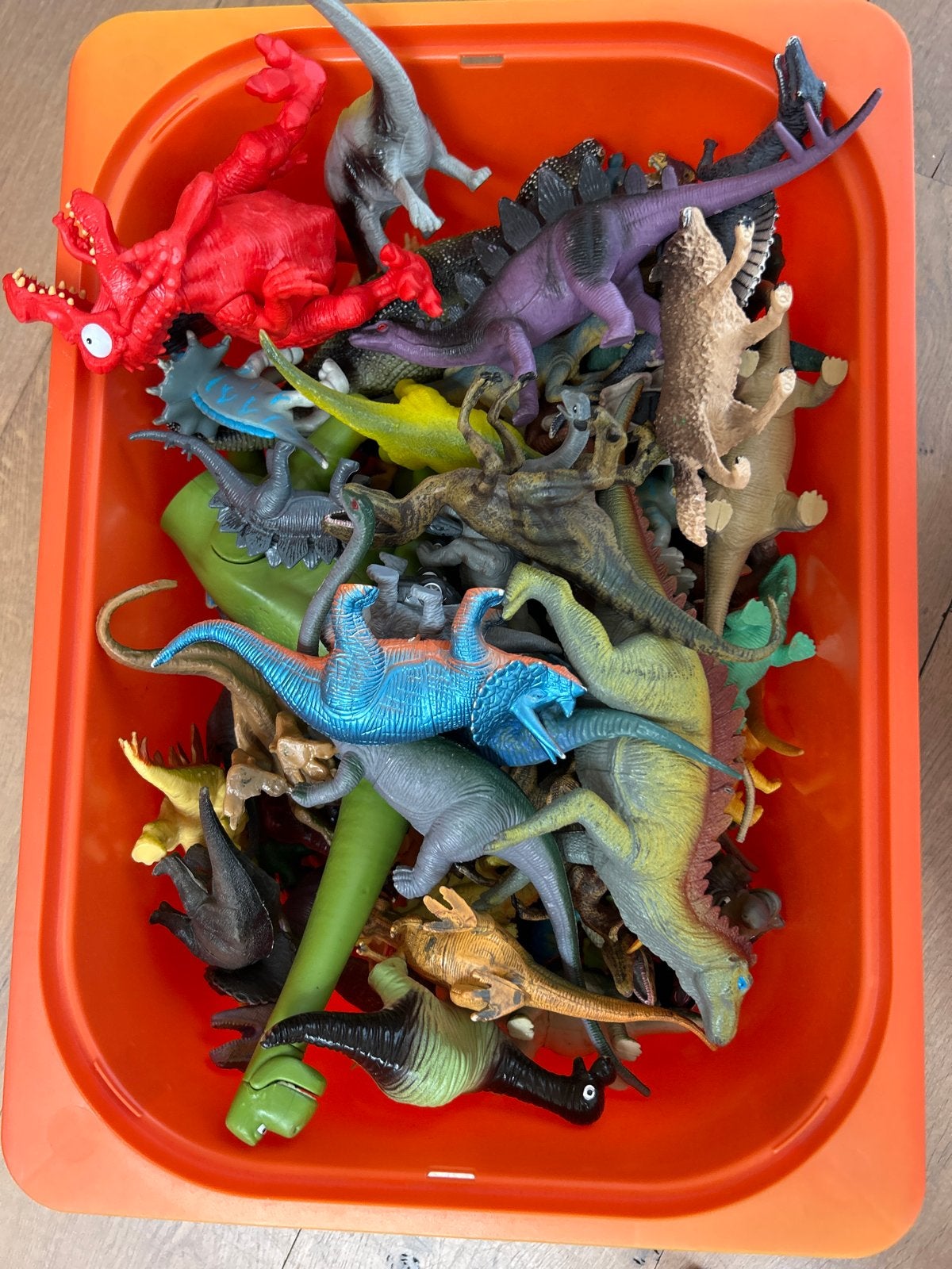 Grote verzameling dinosaurussen speelgoed, Kinderen en Baby's, Speelgoed | Overig, Gebruikt, Jongen of Meisje, Ophalen