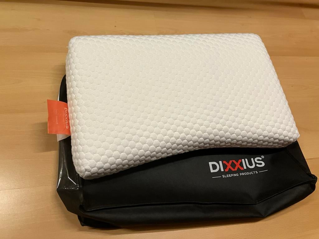 Dixxius hoofdkussen Soft 12 cm, Eenpersoons, Wit, Ophalen of Verzenden, Zo goed als nieuw