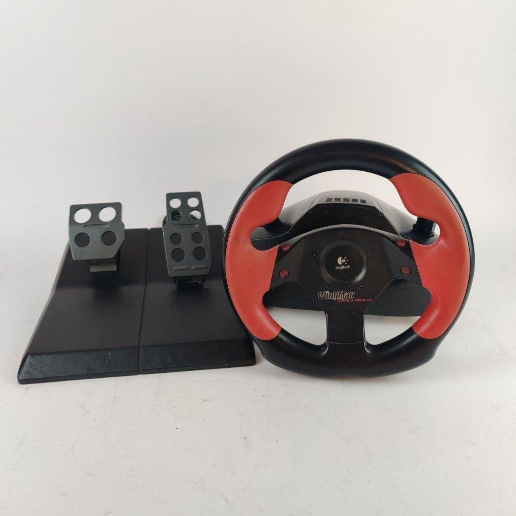 Logitech Wingman Formula Force GP Stuur + pedalen voor PC, Gebruikt, Ophalen of Verzenden, X, X
