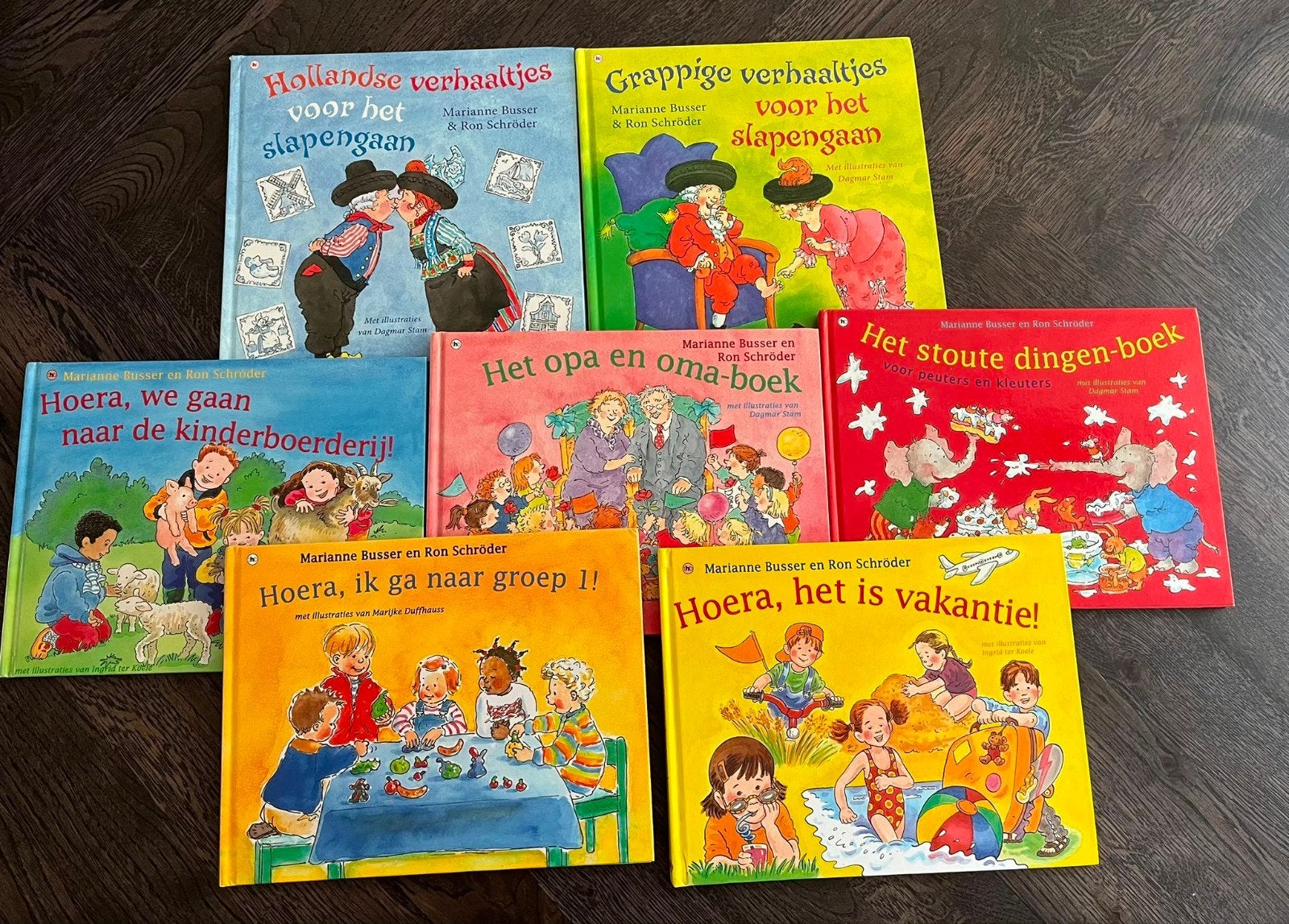 Pakket voorleesboeken Marianne Busser en Ron Schröder, Boeken, Ophalen, Gelezen, Marianne Busser en Ron Schröder, Fictie algemeen
