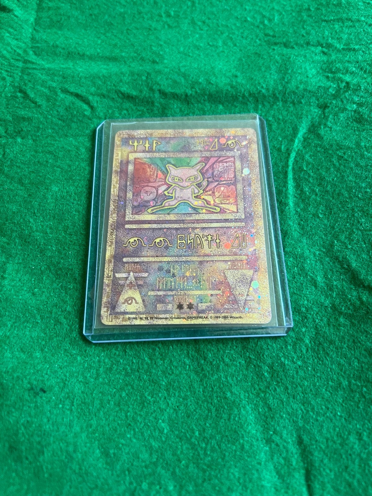 Ancient Mew 2000 Japans, Ophalen, Zo goed als nieuw, Losse kaart, Foil