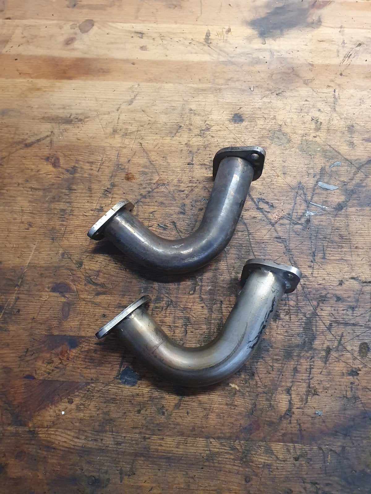 Piaggio 125/180 RVS Uitlaatbocht, Ophalen of Verzenden, Gebruikt, Uitlaat