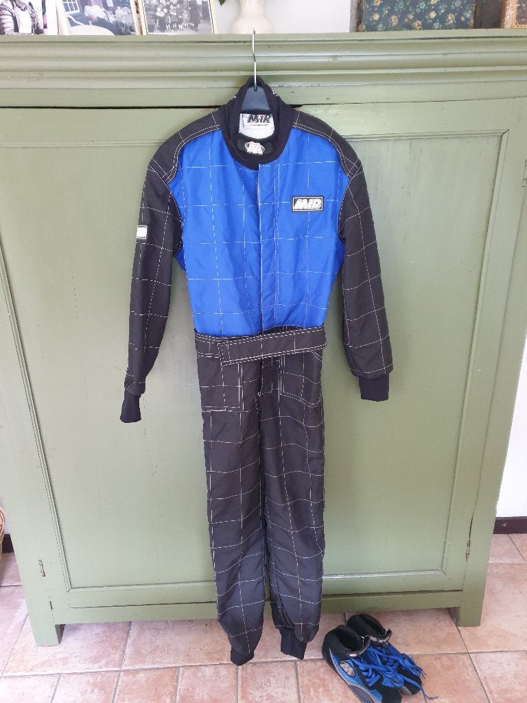 MIR kart overall / schoenen., Ophalen, Zo goed als nieuw, Kleding of Schoenen