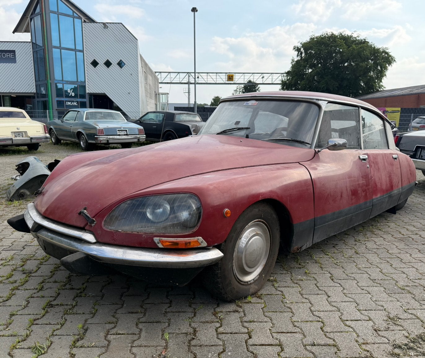 Citroën citroen DS20 id Special 2.0 1972 schuurvondst, Zwart, Citroën, Leder, Bedrijf