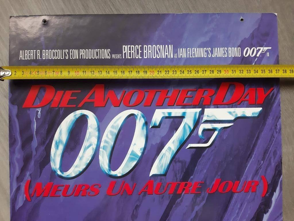 James Bond Die Another Day Promo borden, Ophalen, Gebruikt, Film, Poster