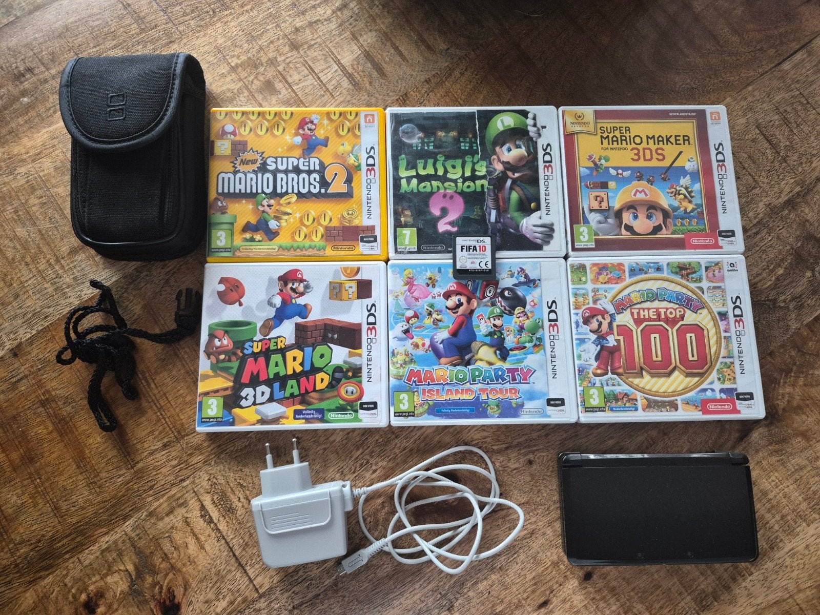nintendo 3ds, Spelcomputers en Games, Spelcomputers | Nintendo 2DS en 3DS, Ophalen of Verzenden, Zo goed als nieuw, 3DS, Met beschermhoes of tas