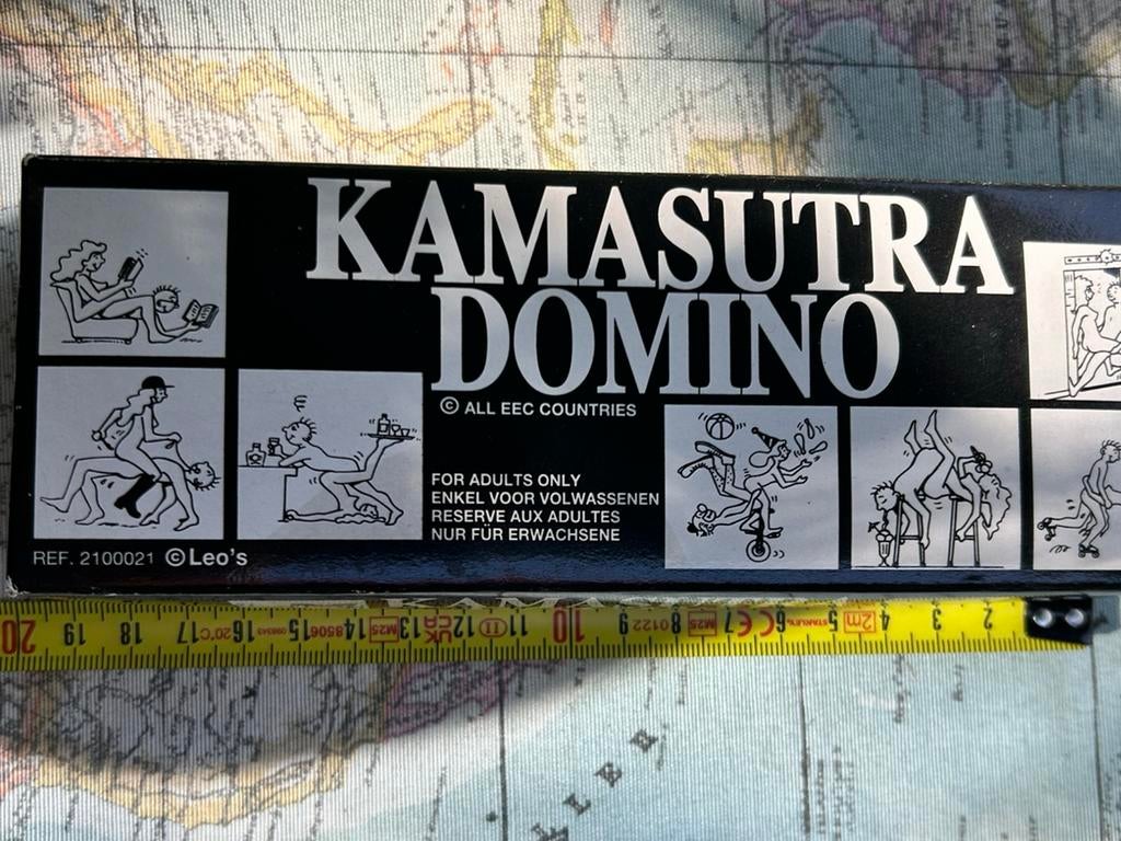 Kamasutra Domino, Ophalen of Verzenden, Zo goed als nieuw