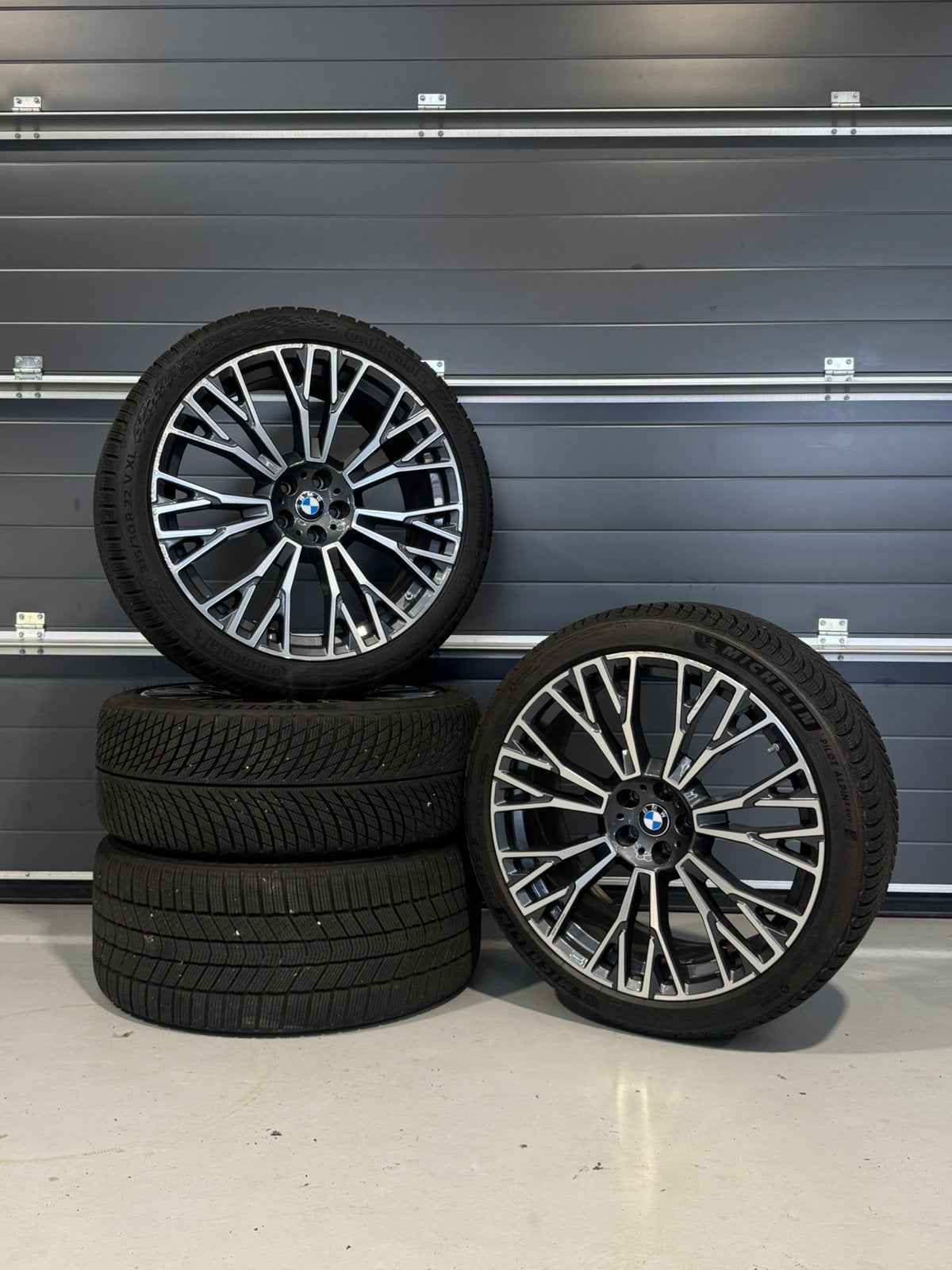 BMW X5 G05 X6 G06 745i 22’’ Individual winterset 7.5MM+, Auto-onderdelen, Banden en Velgen, Ophalen, Gebruikt, Banden en Velgen