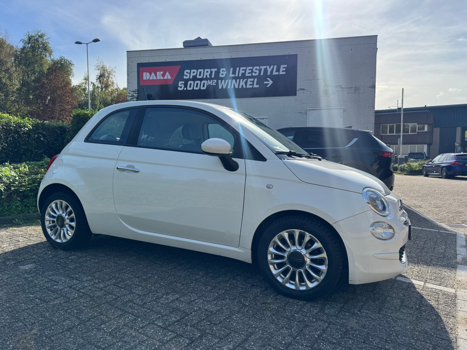 Foto 4 van Fiat 500 0.9 TwinAir TURBO 80 pk | Wit | 2017 | Nieuwe APK