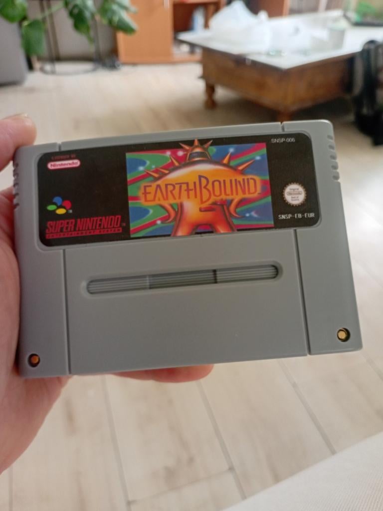 EarthBound SNES - Klassieke RPG voor Super Nintendo, Spelcomputers en Games, Games | Nintendo Super NES, Gebruikt, 1 speler, Ophalen of Verzenden