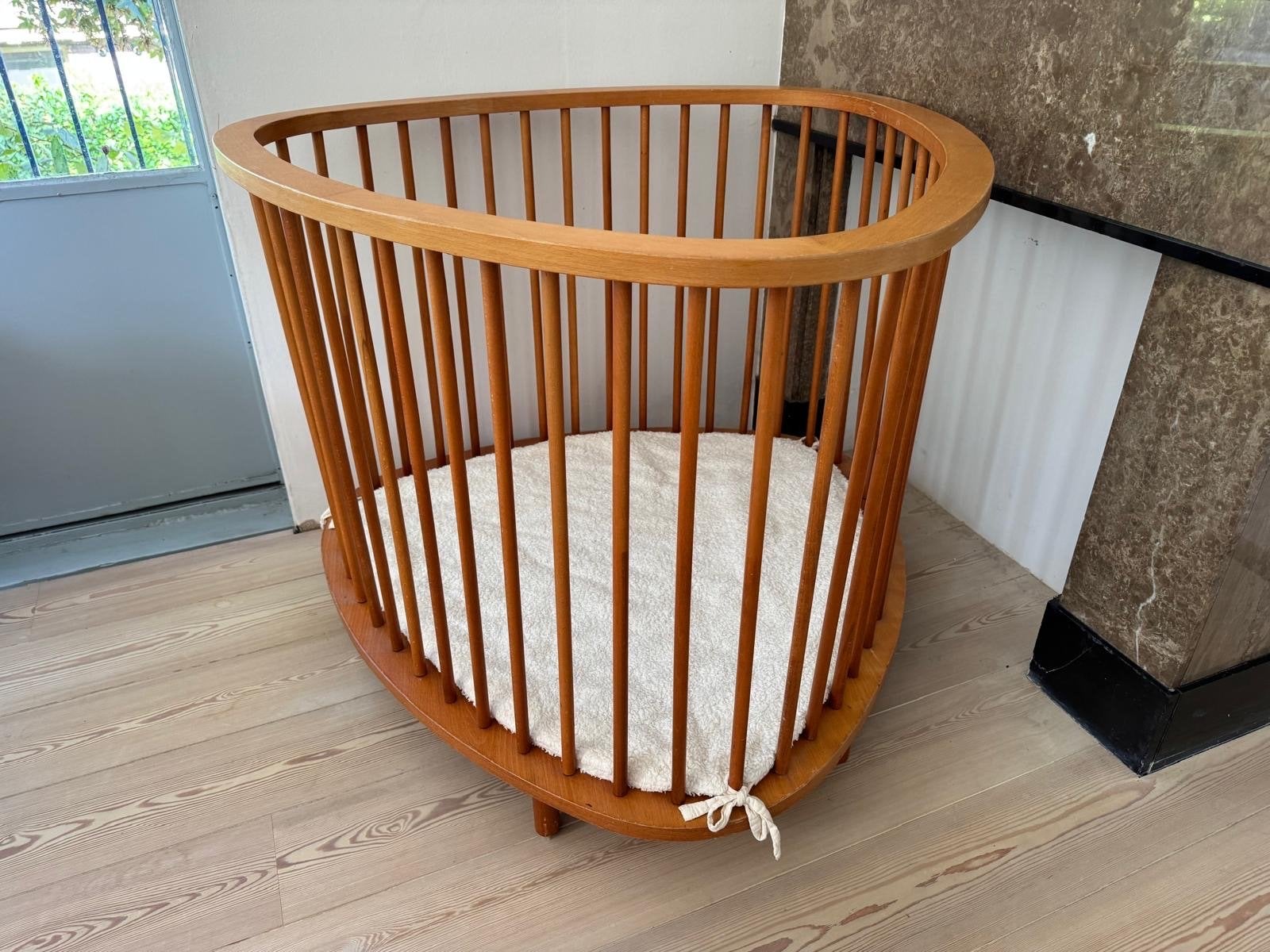 Vintage Bopita box, driehoekig, verstelbaar, met wieltjes, Ophalen, Gebruikt, Driehoekig, In hoogte verstelbaar