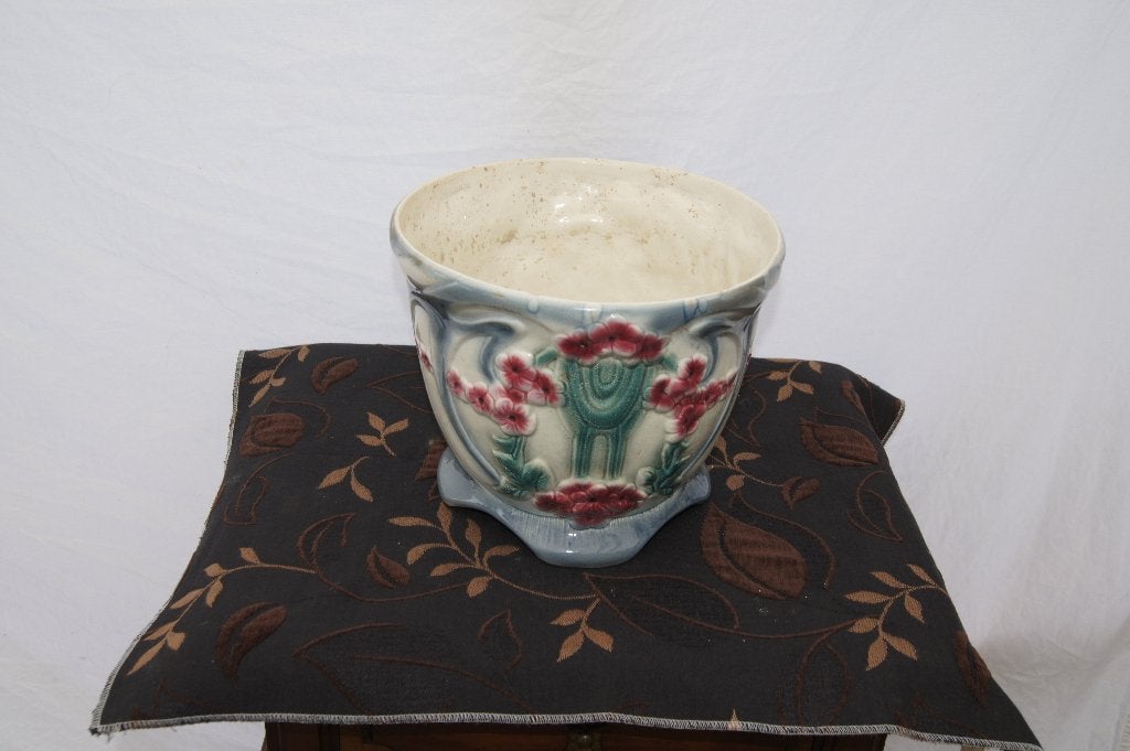 Bloempot ( Antiek, Ophalen of Verzenden
