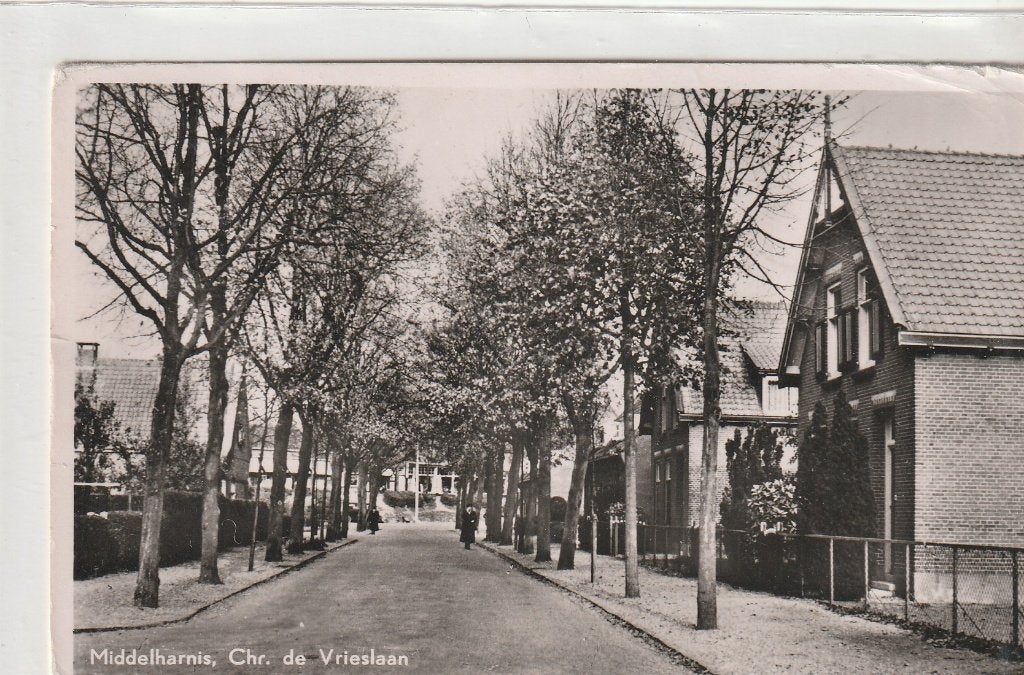 Middelharnis, Verzenden, 1940 tot 1960, Gelopen, Zuid-Holland