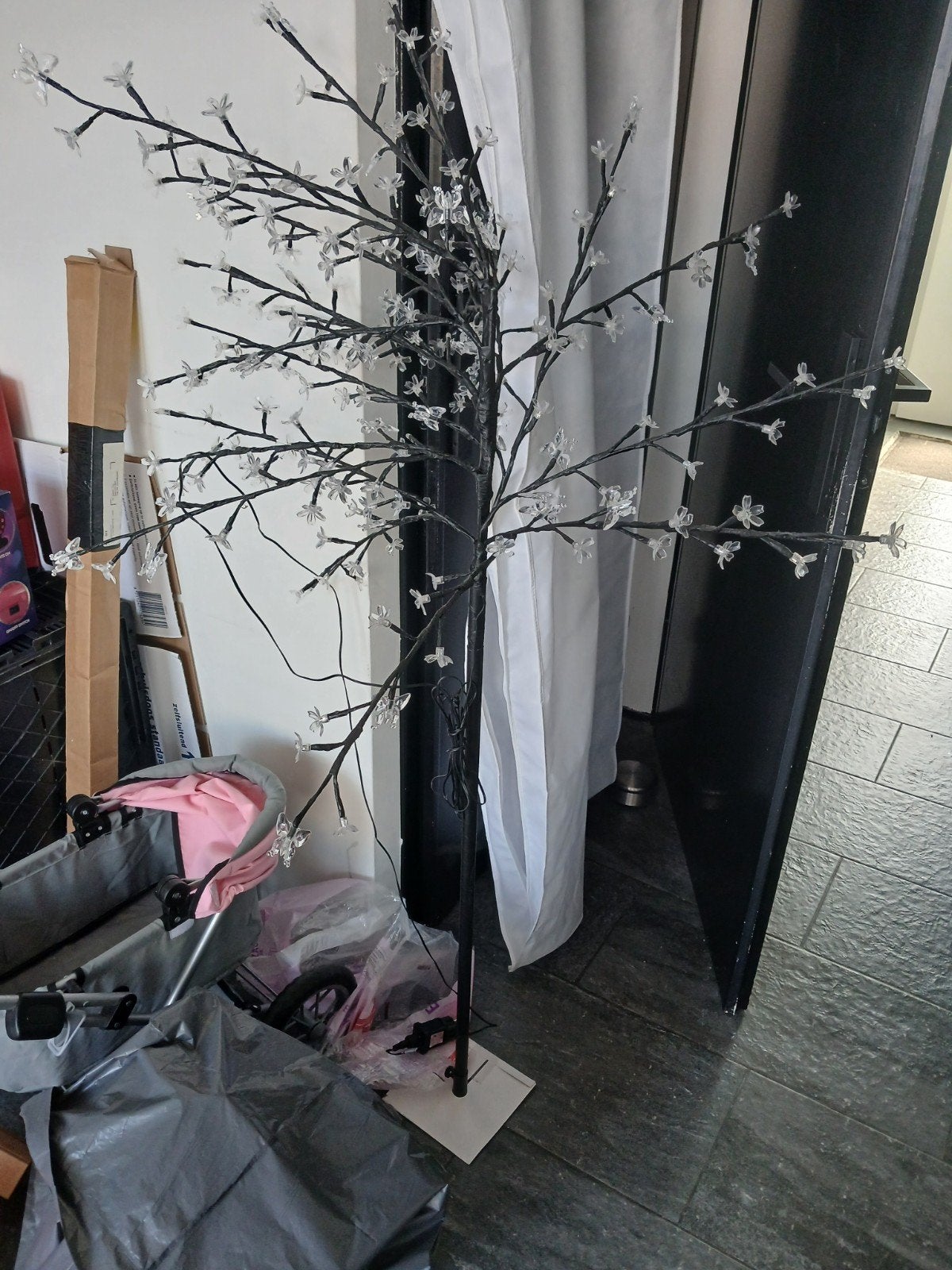lampjesboom, Ophalen